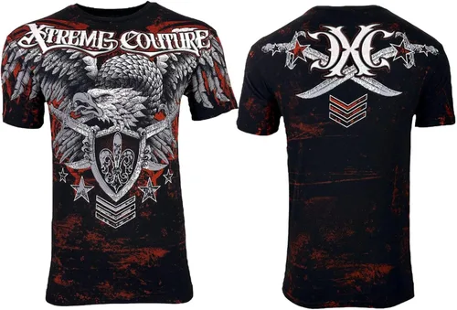 Vista 2 de Xtreme Couture by Affliction Camiseta para hombre Normandía