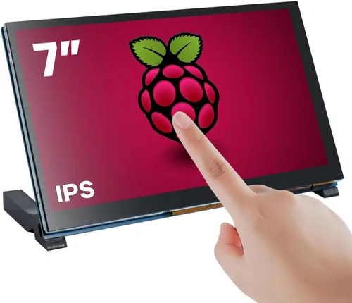 Vista 9 de Hosyond Pantalla táctil IPS MIPI DSI de 5 pulgadas compatible con Raspberry Pi 5/4/3, pantalla capacitiva de 800 x 480 píxeles, interfaz sin