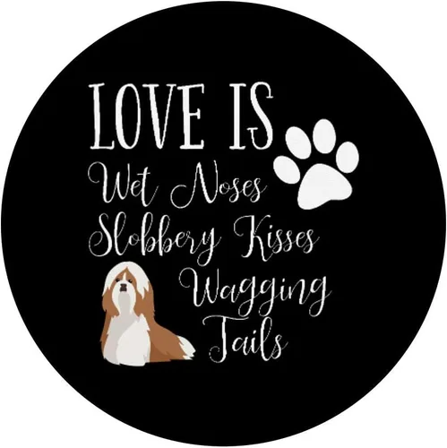 Vista 3 de Shih Tzu Pop Socket I Love My Dog Gift Cute - PopSockets Grip and Stand for Phones and Tablets