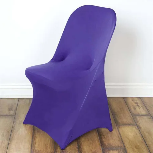Vista 23 de Efavormart - Funda para silla plegable elástica de elastano, ajustable, para cenas, eventos, bodas, fiestas, banquetes, catering, color beige