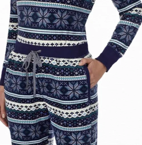 Vista 3 de Nautica - Pijama de forro polar para mujer 2 piezas