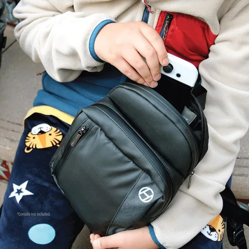 Vista 7 de Let's Game Anywhere "DoubleJumper" Hybrid Sling BagBackpack