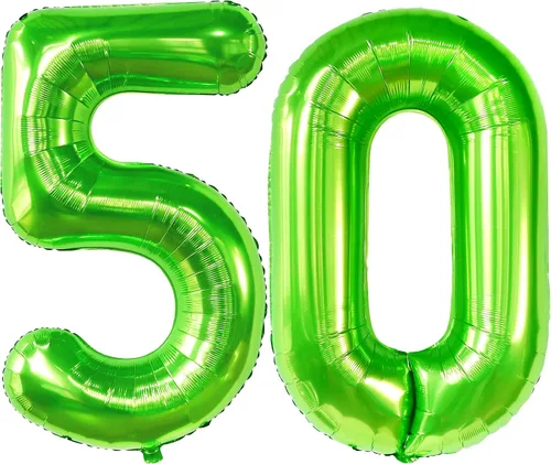 Vista 14 de KatchOn - Globo negro grande del número 50, 40 pulgadas, decoraciones de cumpleaños 50 negro sobre la colina para hombres y mujeres, decoraciones