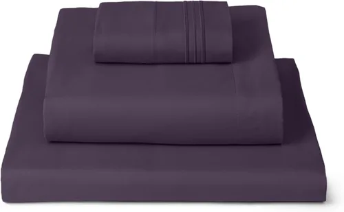 Vista 50 de Mellanni Juego de sábanas icónico de 3 piezas ultra suave