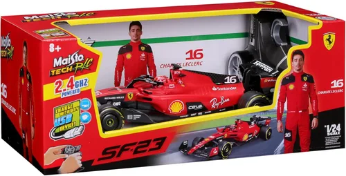 Vista 5 de Maisto Tech RC F1 1:24 Ferrari SF-23 (2023) - Leclerc #16