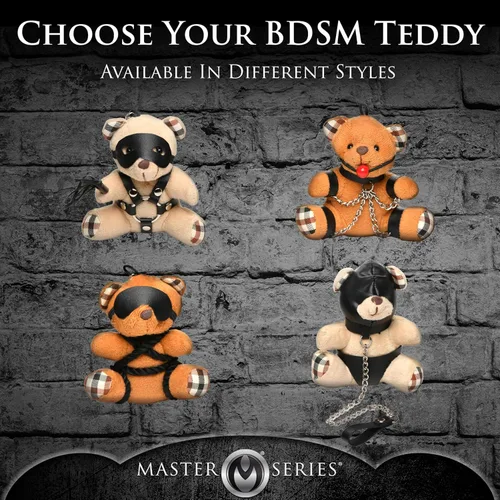 Vista 7 de Master Series Llavero de oso de peluche