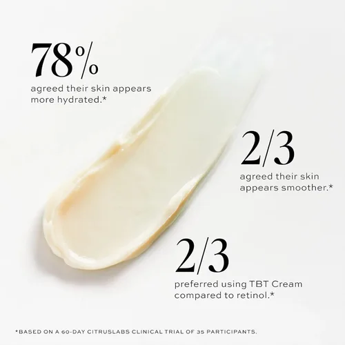Vista 10 de DIME Beauty TBT Cream – Crema de noche antiarrugas con Bakuchiol Retinol alternativa para líneas finas, crema hidratante facial reafirmante