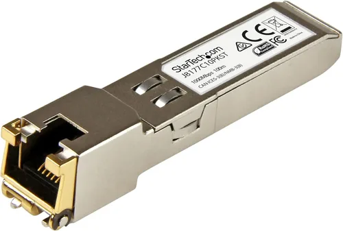 Vista 19 de StarTech Módulo SFP compatible con HPE 3CSFP91 - 1000BASE-SX - Transceptor de fibra óptica multimodo (MMF) de 1 GbE Gigabit Ethernet SFP - LC