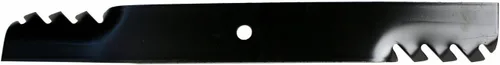 Vista 3 de USA Mower Blades (3) dentado para Kees 101733, Hustler 794859, cubierta de 61 pulgadas