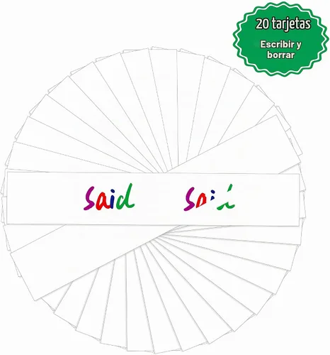 Vista 3 de Tabla de bolsillo de escritorio negra con tabla de 13" x 12" y tarjetas de borrado en seco adicionales de 20 x de doble cara. Autoportante Negro