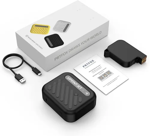 Vista 6 de B10 Mini impresora de inyección de tinta de mano para cualquier superficie, mini impresora de fecha codificador de inyección de tinta para fecha