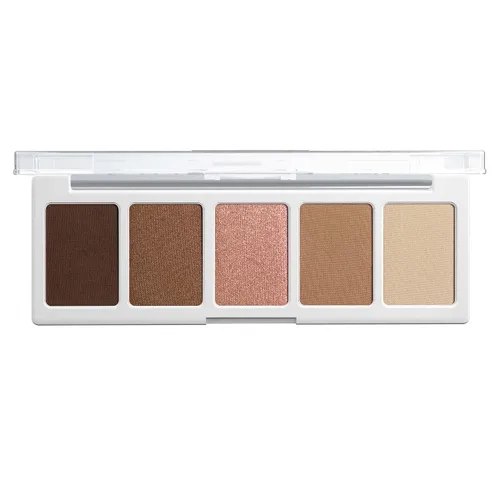Vista 3 de wet n wild Color Icon - Paleta de 5 bandejas de maquillaje de sombra de ojos, mate, brillante, metálico, de larga duración, rico pigmento mantecoso