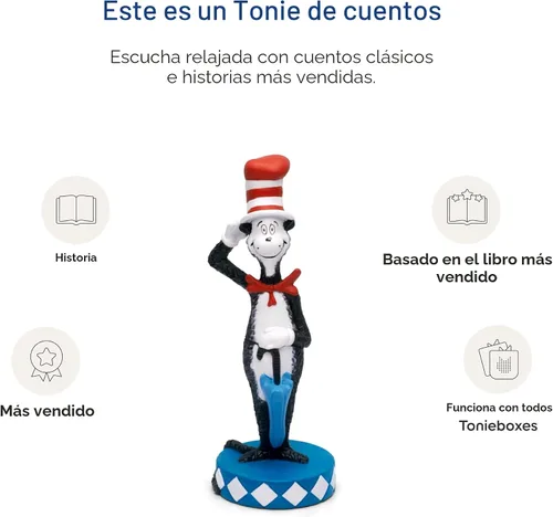 Vista 4 de Tonies Figura de juguete de audio de El gato en el sombrero
