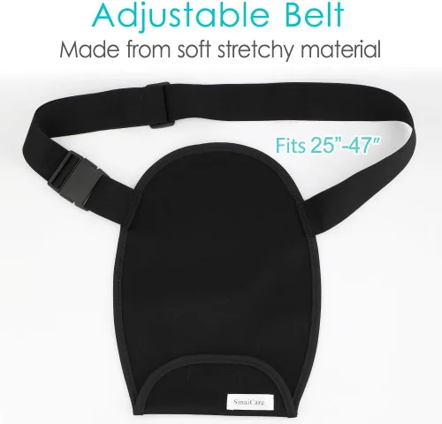 Vista 4 de Funda para bolsa de ostomía, impermeable, funda para bolsa de colostomía, cinturón de ostomía, lavable, cubierta de ducha, ileostomía, suministros