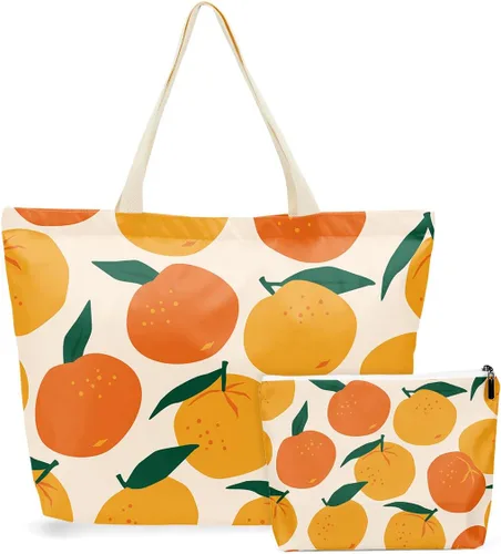 Vista 8 de 2 bolsas de maquillaje, bolsa de playa impermeable, para playa, piscina, viajes y campamento, para mujeres, mejor amiga, hermana Camper