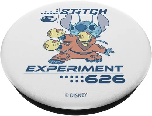 Vista 2 de Disney Lilo & Stitch Experiment 626 PopSockets PopGrip intercambiable
