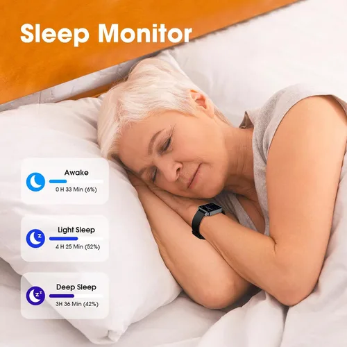 Vista 4 de Reloj inteligente Kummel para adolescentes, sin aplicación/teléfono necesario, relojes deportivos para adolescentes con monitor de frecuencia