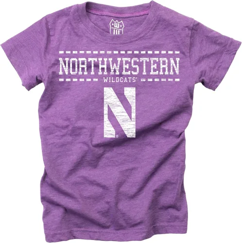 Vista 88 de Wes and Willy NCAA - Camiseta mezclada S/S para niñas