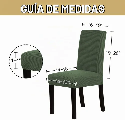 Vista 2 de H.VERSAILTEX - Juego de 2 fundas elásticas para silla de comedor, fundas protectoras para sillas Parsons, para comedor, con diseño de tela Jacquard