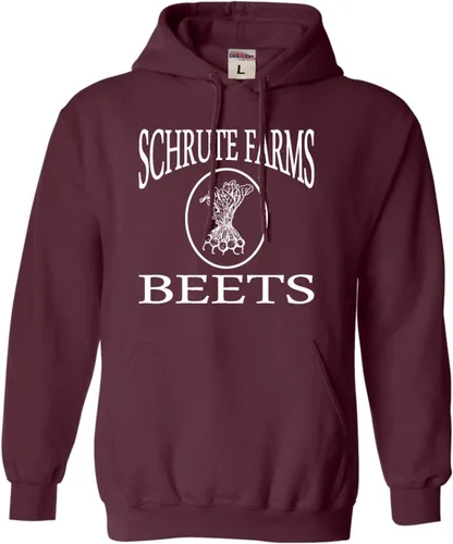 Vista 24 de Go All Out Schrute Farms Beets - Sudadera con capucha para hombre y mujer Verde Irlandés