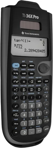 Vista 4 de Texas Instruments TI-36X Pro Ingeniería/Calculadora científica 9.7 pulgadas Negro. Funcionalidad de matemáticas y ciencias de nivel superior