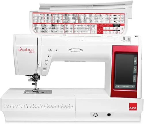 Vista 3 de Elna eXcellence 780 Plus Máquina de coser computarizada