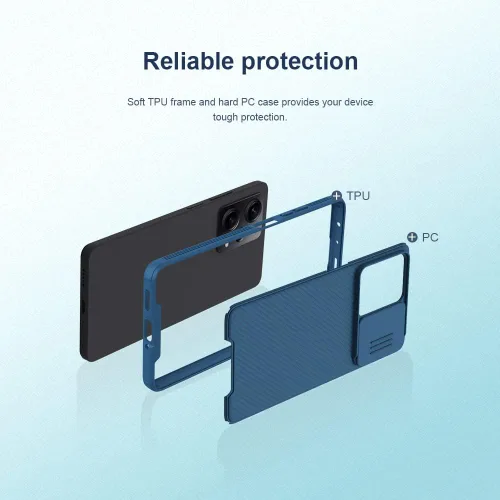 Vista 3 de Para Xiaomi redmi Note 12 Pro 5G Case, Slim Case Funda protectora con protector de cámara Hard PC TPU Thin Phone Case para Redmi Note 12 Pro/Poco X5