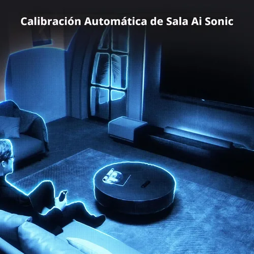 Vista 6 de TCL S45H Clase S, barra de sonido de 2.0 canales con Dolby Atmos, DTS Virtual:X, transmisión de música Bluetooth y calibración automática