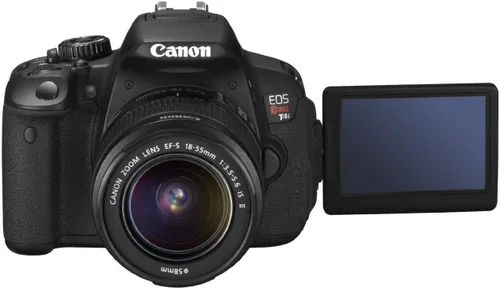 Vista 4 de Cámara Digital SLR CMOS EOS Rebel T4i 18.0 MP, de la marca Canon