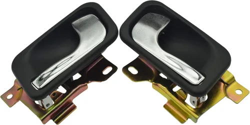 Vista 2 de Par de manijas de puerta interiores laterales izquierda y derecha para Mitsubishi Montero Pajero 1990-2000