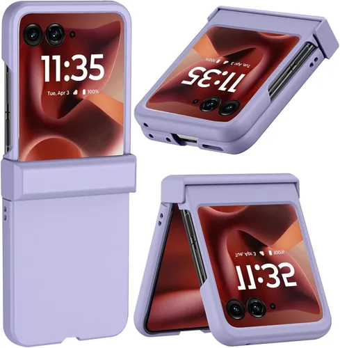 Vista 14 de NINKI Funda protectora para Motorola Razr Ultra 2025 con protector de bisagra, delgada, a prueba de golpes, para Motorola Razr 60 Ultra, funda