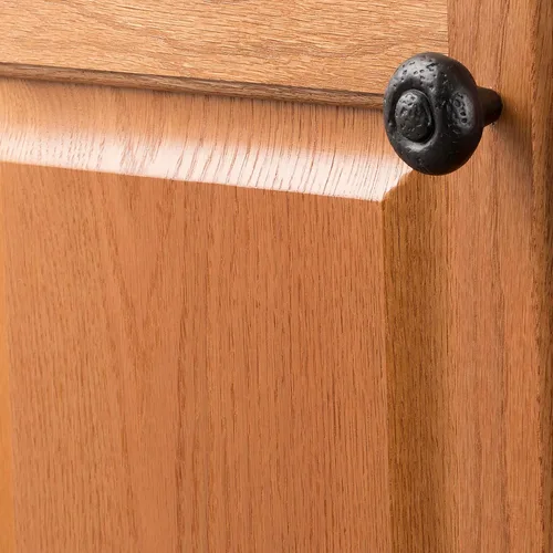 Vista 5 de Hickory Hardware - Paquete de 1 manija para alacena de núcleo sólido, pomos de lujo para gabinete y cómoda, tiradores para puertas y cajones, 1-1/2