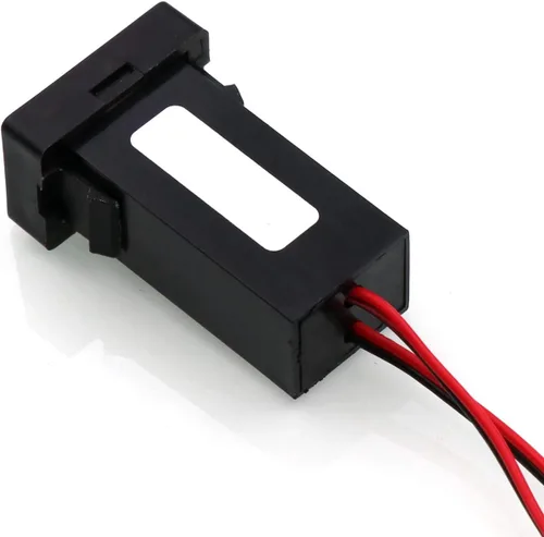 Vista 5 de QC3.0+5V 3A Dual USB Power Socket, Cargador de Coche de Carga Rápida Adaptador USB para Teléfono Inteligente PDA Android GPS Uso para Toyota
