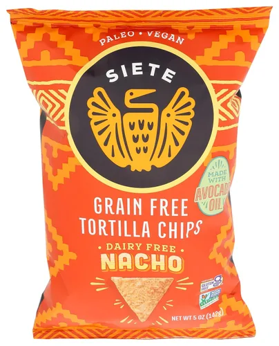 Vista 27 de Siete Chips de tortilla sin granos, sin gluten, aprobados por Whole30, paleo, vegano, sin OMG, chips de inmersión, 5 onzas (paquete de 3)