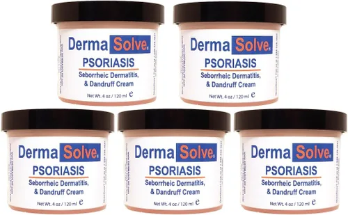 Vista 8 de Dermasolve Crema de tratamiento de psoriasis y dermatitis seborreica, proporciona un alivio intenso para la picazón y la piel escamosa