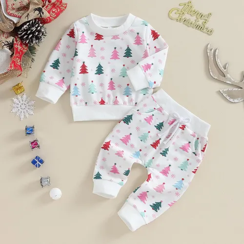 Vista 36 de YINGISFITM Conjunto de camisa de calabaza de Halloween para bebé, niña, niño, sudadera y pantalones para otoño e invierno