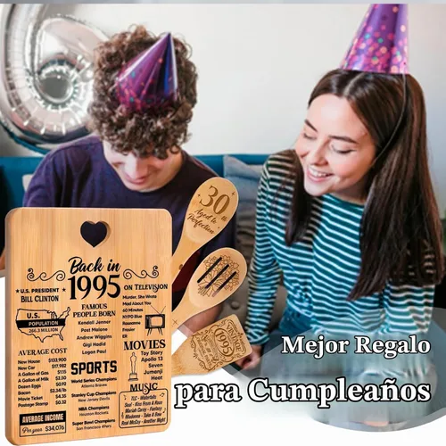 Vista 2 de Regalos de cumpleaños de 1995 para mujer - "Back in 1995" Para 30 cumpleaños
