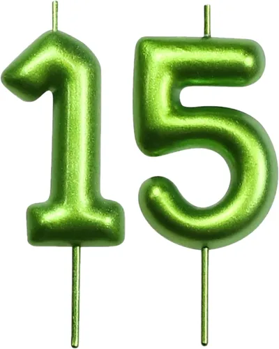Vista 151 de DERVENTA Vela con números de 2.36 pulgadas, decoración perfecta para cumpleaños, brunch, postre, pastel, 1 pieza (número 0 rosa)