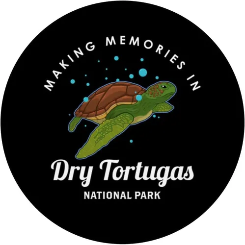 Vista 3 de Making Memories In Dry Tortugas National Park Travel Quote PopSockets Swappable PopGrip