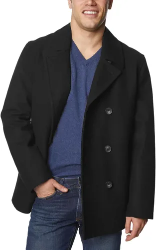 Vista 3 de Nautica Abrigo clásico de doble botonadura para hombre