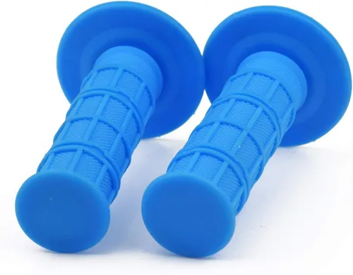 Vista 6 de HIAORS 7/8" Empuñaduras universales para motocicleta, compatibles con YZ125 YZ250 YZ426F YZ450F TTR250 WR250R YZ80 YZ85 50cc 110cc 70cc Pit Dirt Azul