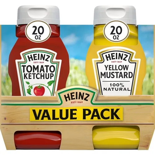 Vista 25 de Heinz Mostaza amarilla (botella de 567 g)