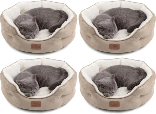Vista 31 de Bedsure AeroFrost™ - Cama refrescante para perros pequeños, redonda