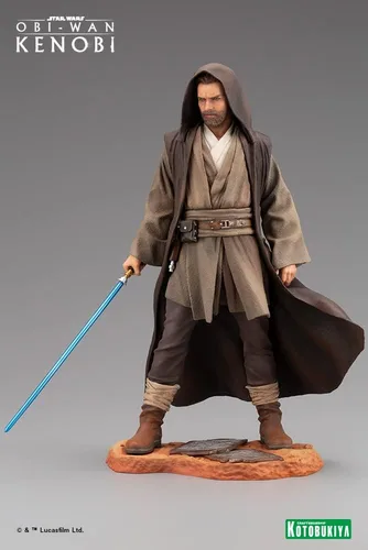 Vista 8 de ARTFX SW201 Star Wars OBI-Wan Kenobi - Figura de montaje simple prepintada de PVC a escala 1/7