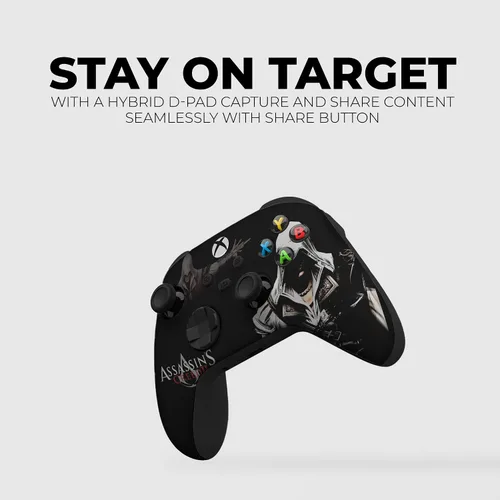 Vista 5 de Original Xbox Wireless Controller Special Edition Customized by DreamController Compatible with Xbox One SX, Xbox Series XS & Windows 10 Made with