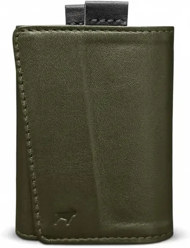 Vista 19 de The Frenchie Co. - Wallet Mini - Mini billetera organizadora de tarjetas compacta - Diseño de bolsillo delgado para el transporte diario - Perfil