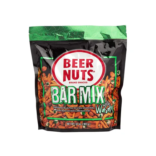 Vista 7 de BEER NUTS Original Bar Mix - Pretzels, Cheese Stix, Sesame Stix, Insane Grain - Bolsa resellable de 20 onzas (paquete de 2)