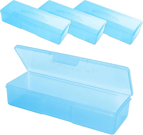 Vista 14 de Beauticom Caja personal de almacenamiento para manicurista profesional uñas pedicura (tamaño grande) (1 unidad, azul)