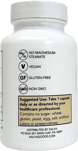 Vista 2 de Longvida Curcumina 500 mg 60 cápsulas – Alta absorción 285 veces más suplemento de curcumina biodisponible sin OMG, vegano y sin gluten, 60 porciones