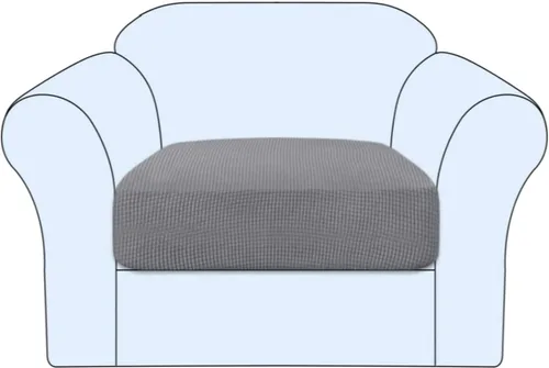 Vista 42 de Funda de cojín elástica para sofá, funda de asiento, funda de sofá de dos plazas, protector de elastano elástico para muebles para asiento (negro, 1)
